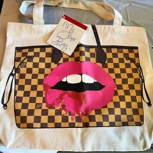 My Other Bag brand -Stylish Tote Bag, never used with original tag